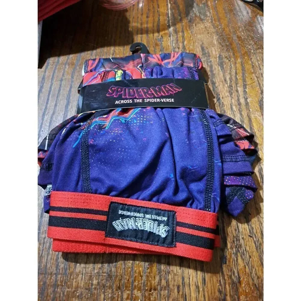 New 2XL TWO Packs of 2 Spiderman Across Spider Verse Boxer Briefs Mens Underwear